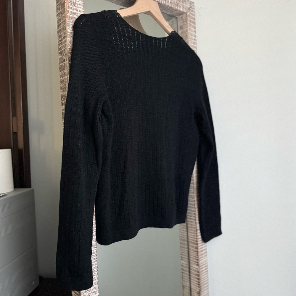 Sezane Abigael Jumper in Black - Picture 4 of 7
